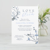 Chinoiserie Bridal Shower Uitnodiging (Staand voorkant)