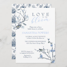 Chinoiserie Bridal Shower Uitnodiging