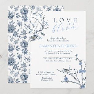 Chinoiserie Bridal Shower Uitnodiging