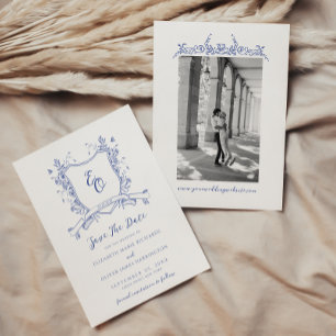 Chinoiserie Bruiloft Antiek Stijl Save The Date