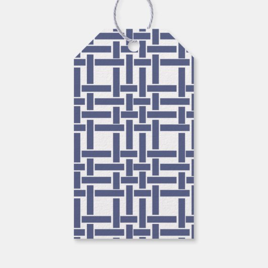 Chinoiserie Bunny Rabbit Gift Labels Cadeaulabel (Achterkant)