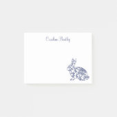 Chinoiserie Bunny Rabbit Notitieblok Post-it® Notes (Voorkant)