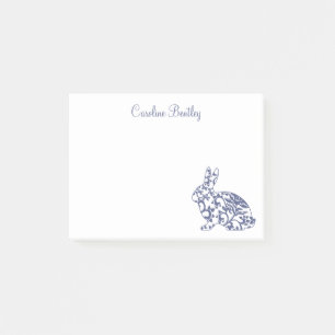 Chinoiserie Bunny Rabbit Notitieblok Post-it® Notes