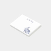 Chinoiserie Bunny Rabbit Notitieblok Post-it® Notes (Schuin)