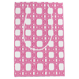 Chinoiserie Cane Trellis in Pink Medium Cadeauzakje