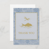 chinoiserie card bedankkaart (Voorkant / Achterkant)