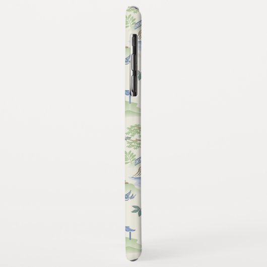 Chinoiserie Case-Mate iPhone Case (Achterkant/links)