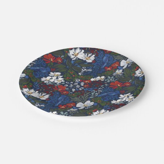 Chinoiserie Cheer Papieren Bordje (Gekanteld)