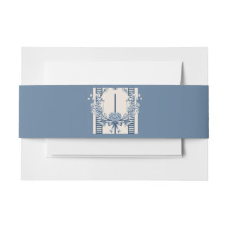 Chinoiserie Chic Belly Band Uitnodigingen Wikkel