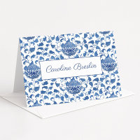 Chinoiserie Chic Blauw-Witte Bruiloftsdouche