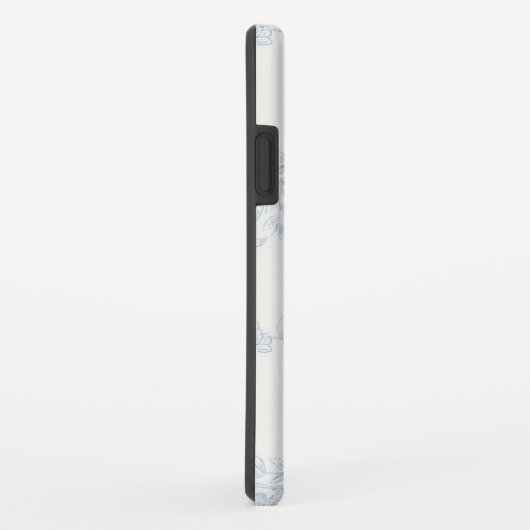 Chinoiserie Chic Floral iPhone Case (Achterkant/rechts)