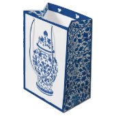 Chinoiserie Chic GingerJar Medium Cadeauzakje (Achterkant Gekanteld)