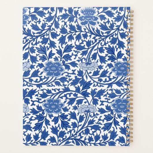 Chinoiserie Chic GingerJar | Monogram | Planner (Achterkant)