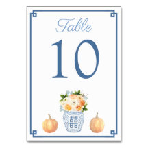 Chinoiserie Chic Herfst Bloemen Ginger Jar Wedding