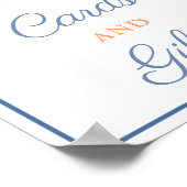 Chinoiserie Chic Kaarten Cadeaus Pompoen Baby Show Poster (Hoek)