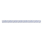 Chinoiserie Chic Oerwoud Toile | Blauw-wit Grosgrain Lint (Voorkant)