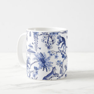 Chinoiserie Chic Oerwoud Toile   Blauw-wit Koffiemok