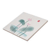 Chinoiserie Chinese inkt was het schilderen van Lo Tegeltje (Zijkant)