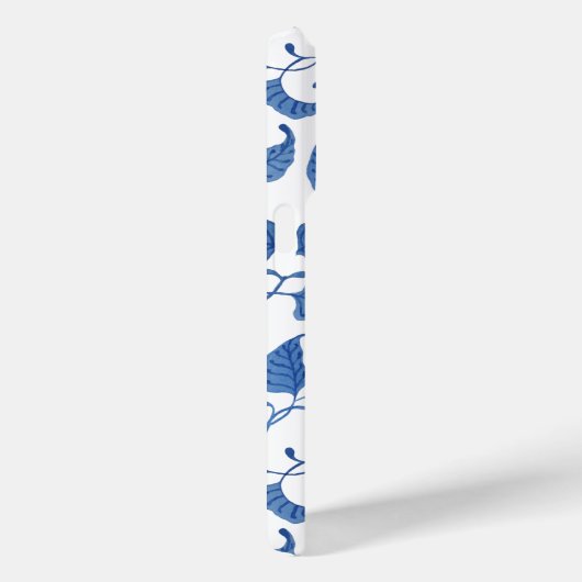 Chinoiserie chique blauw-witte Waterverf Case-Mate iPhone Case (Achterkant / Rechts)