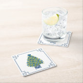 Chinoiserie Christmas Tree  Kartonnen Onderzetters (Insitu)