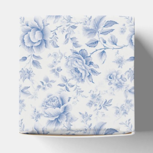 Chinoiserie citroenthee bruiloftsontbijt dessert bedankdoosjes (Bovenkant)