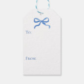 Chinoiserie Citrus Topiary Custom Cadeaulabel (Achterkant)