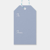 Chinoiserie Coastal Grandma Stocking Cadeaulabel (Achterkant)