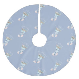 Chinoiserie Coastal Oma Stocking Tree Rok Kerstboom Rok