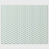 Chinoiserie Crane Wrapping Paper Cadeaupapier (Vlak)