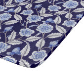 Chinoiserie Delft Blue Floral Porcelain Pattern Snijplank (Hoek)