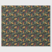 Chinoiserie Design Wrapping Papier (Vlak)