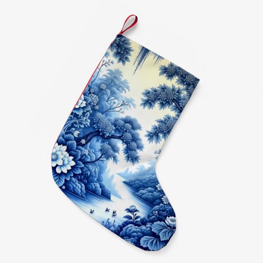 CHINOISERIE DREAM KLEINE KERSTSOK (Voorkant (Hangend))