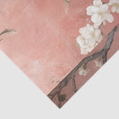 Chinoiserie Dusty Pinks & Blues Collage Tissuepapier (Detail)