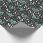 Chinoiserie Exotic Birds:  Bananenboomwand Cadeaupapier (Hoek)