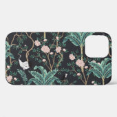 Chinoiserie Exotic Birds: Bananenboomwand Case-Mate iPhone Case (Achterkant (horizontaal))