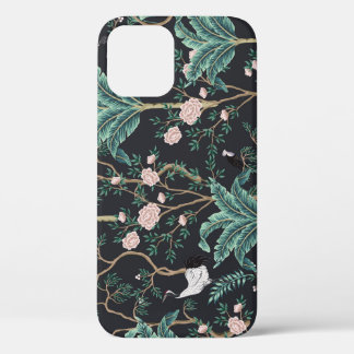 Chinoiserie Exotic Birds: Bananenboomwand Case-Mate iPhone Case