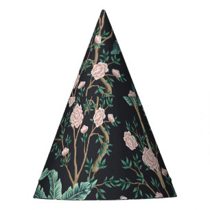 Chinoiserie Exotic Birds: Bananenboomwand Feesthoedjes