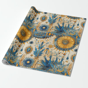 Chinoiserie Exotische Vogels Botanisch Patroon (1) Cadeaupapier