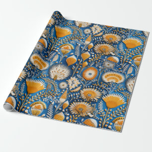 Chinoiserie Exotische Vogels Botanisch Patroon (2) Cadeaupapier
