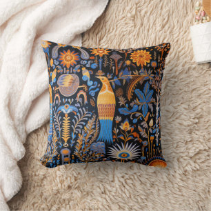 Chinoiserie Exotische Vogels Botanisch Patroon (6) Kussen