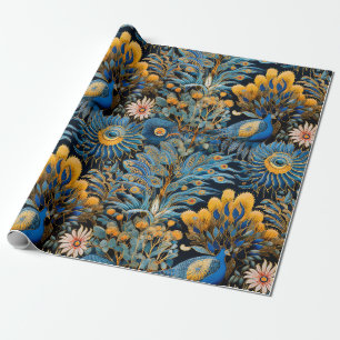 Chinoiserie Exotische Vogels Botanisch Patroon (7) Cadeaupapier
