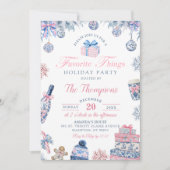 Chinoiserie Favoriete dingen Vakantie Feest Kaart (Voorkant)