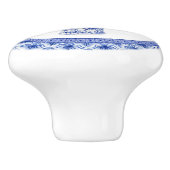 Chinoiserie Floral Blue White Ginger Jar  Keramische Knop (Zijkant)