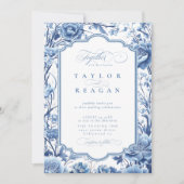 Chinoiserie Floral Border ID1094 Kaart (Voorkant)