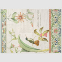 Chinoiserie Floral Hummingbird  ontkoppeling