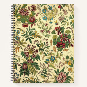  Chinoiserie Floral Pattern Notitieboek