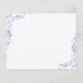 Chinoiserie Floral Vrijgezellenfeest Date Night Id (Achterkant)