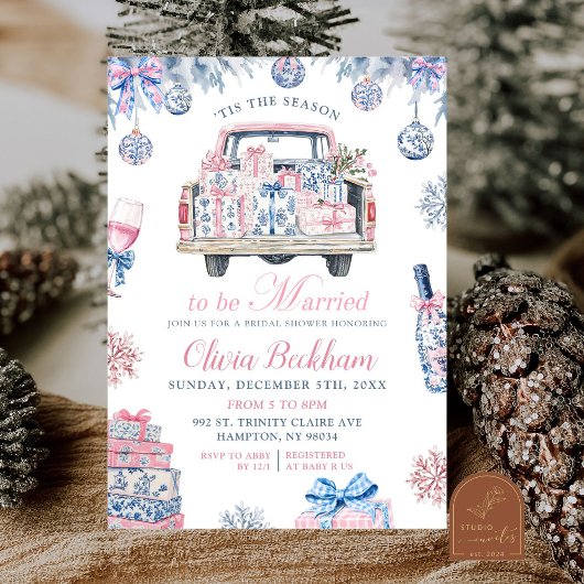 Chinoiserie gaat trouwen met Bridal Shower Kaart