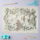 Chinoiserie Garden  Jean-Baptiste Pillement Tissuepapier (Craft)