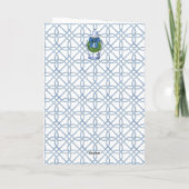 Chinoiserie Gemberpot Feestdagen Kaart (Achterkant)